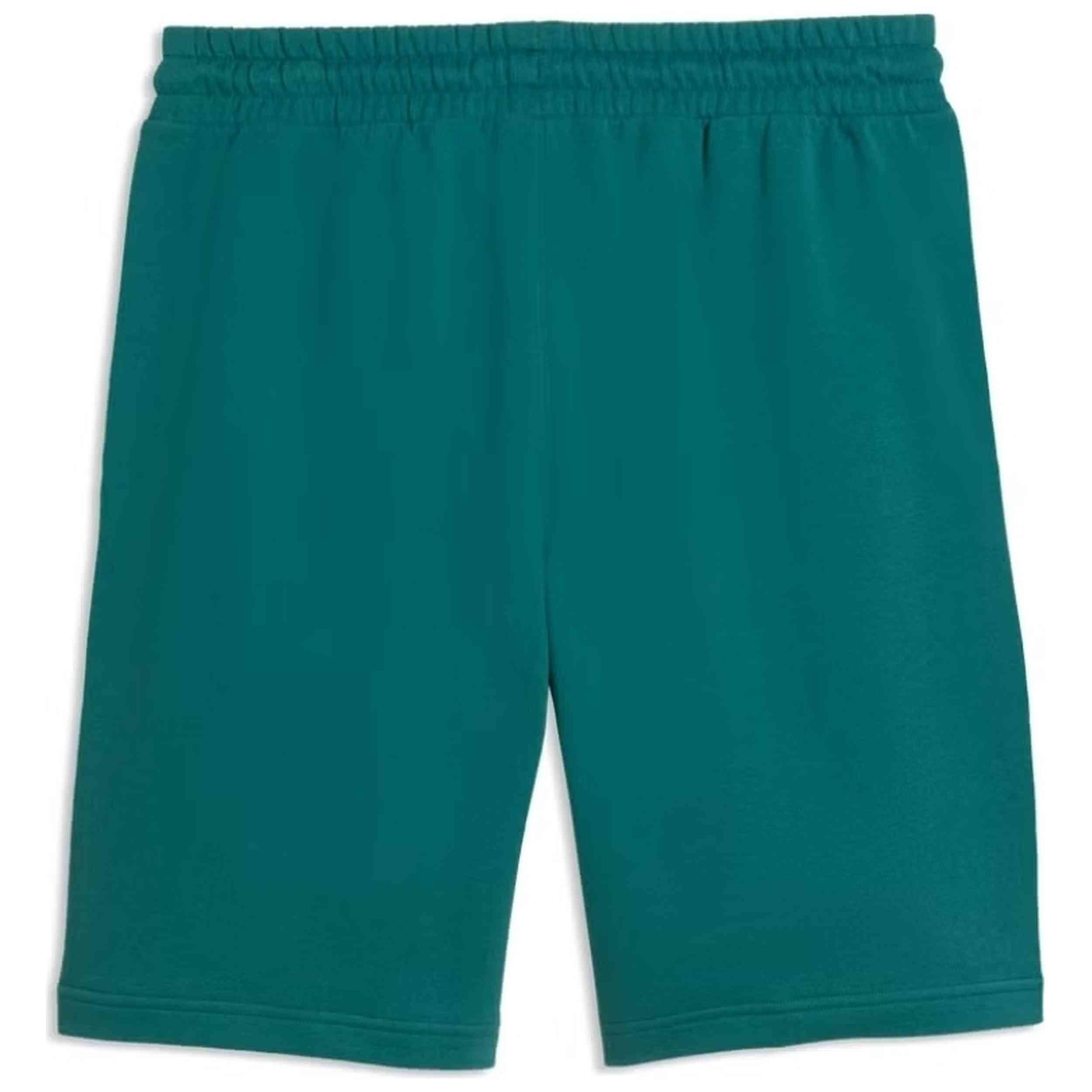 Puma Shorts Essentials Elevated, Pantaloncini Uomo - Nero, Verde 2/2