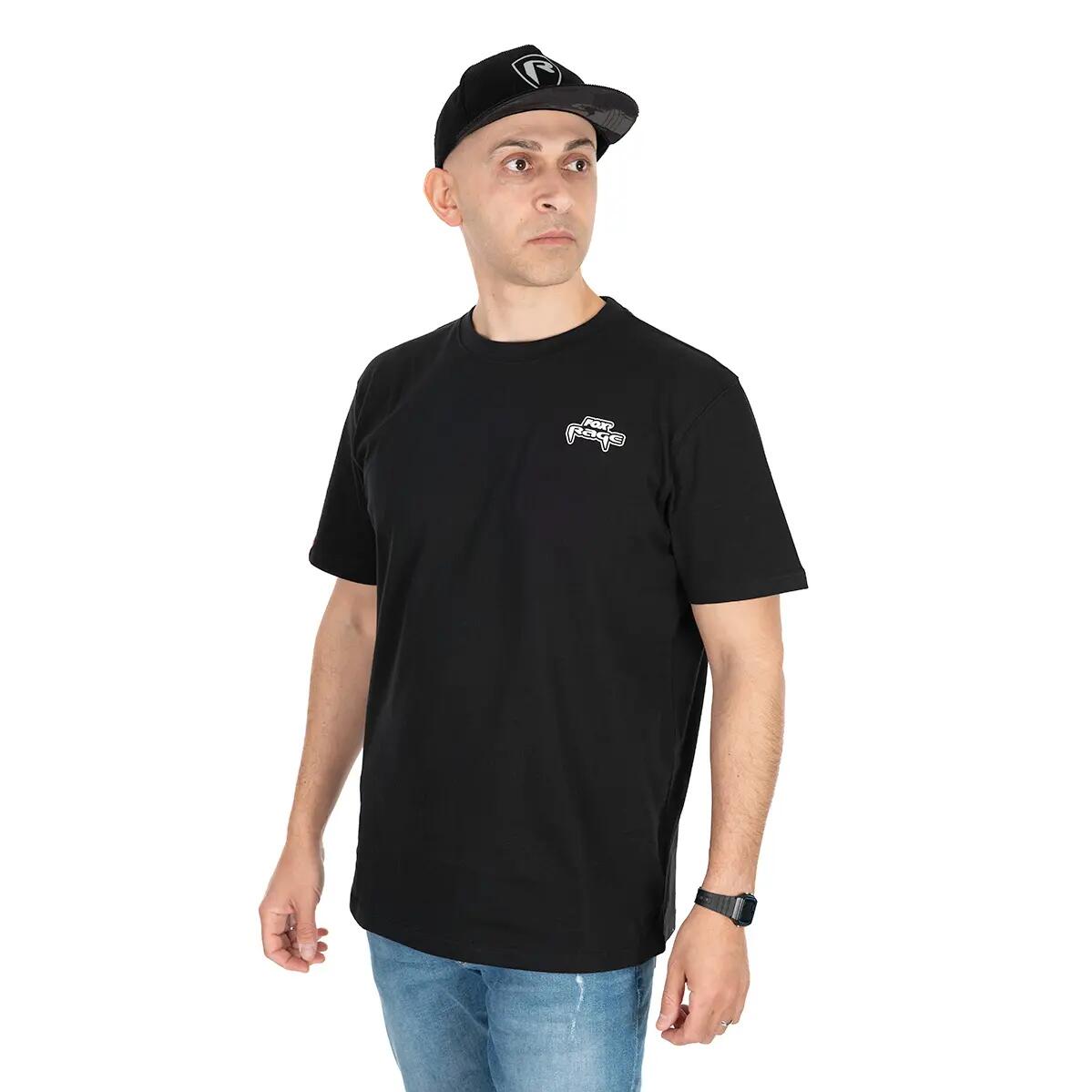 T-shirt Fox Rage Ragewear homme 100% coton noir 3/6