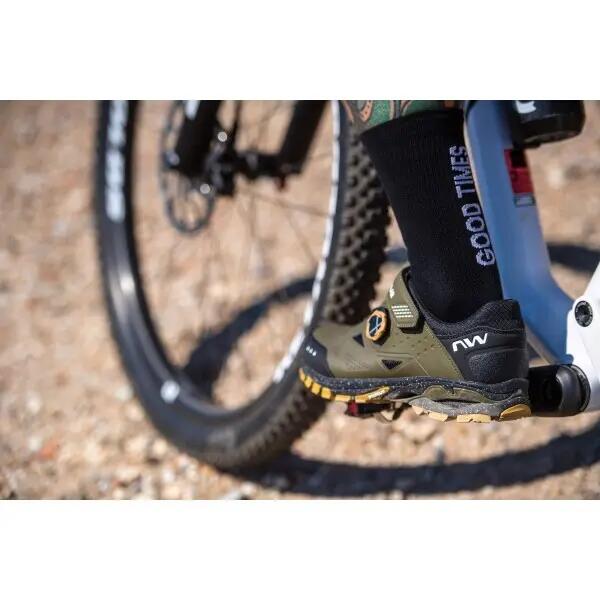 Scarpe MTB Northwave Spider Plus 3 Verde 5/7