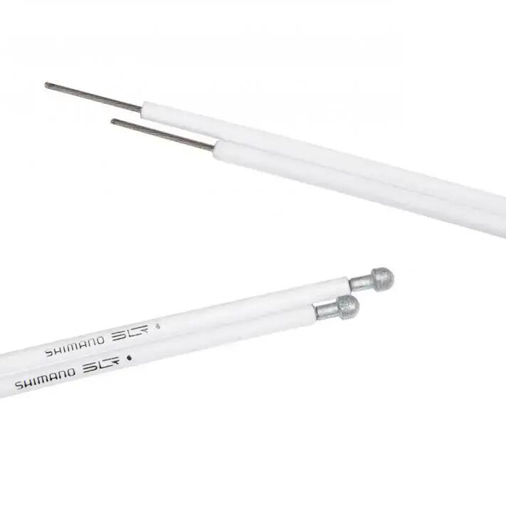 Brake cable sets with stainless steel cable end covers and sheath ends Shimano S