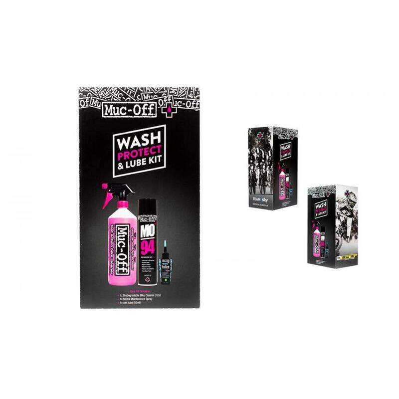 Kit mentenanță Muc-Off Wash Protect And Lube Kit