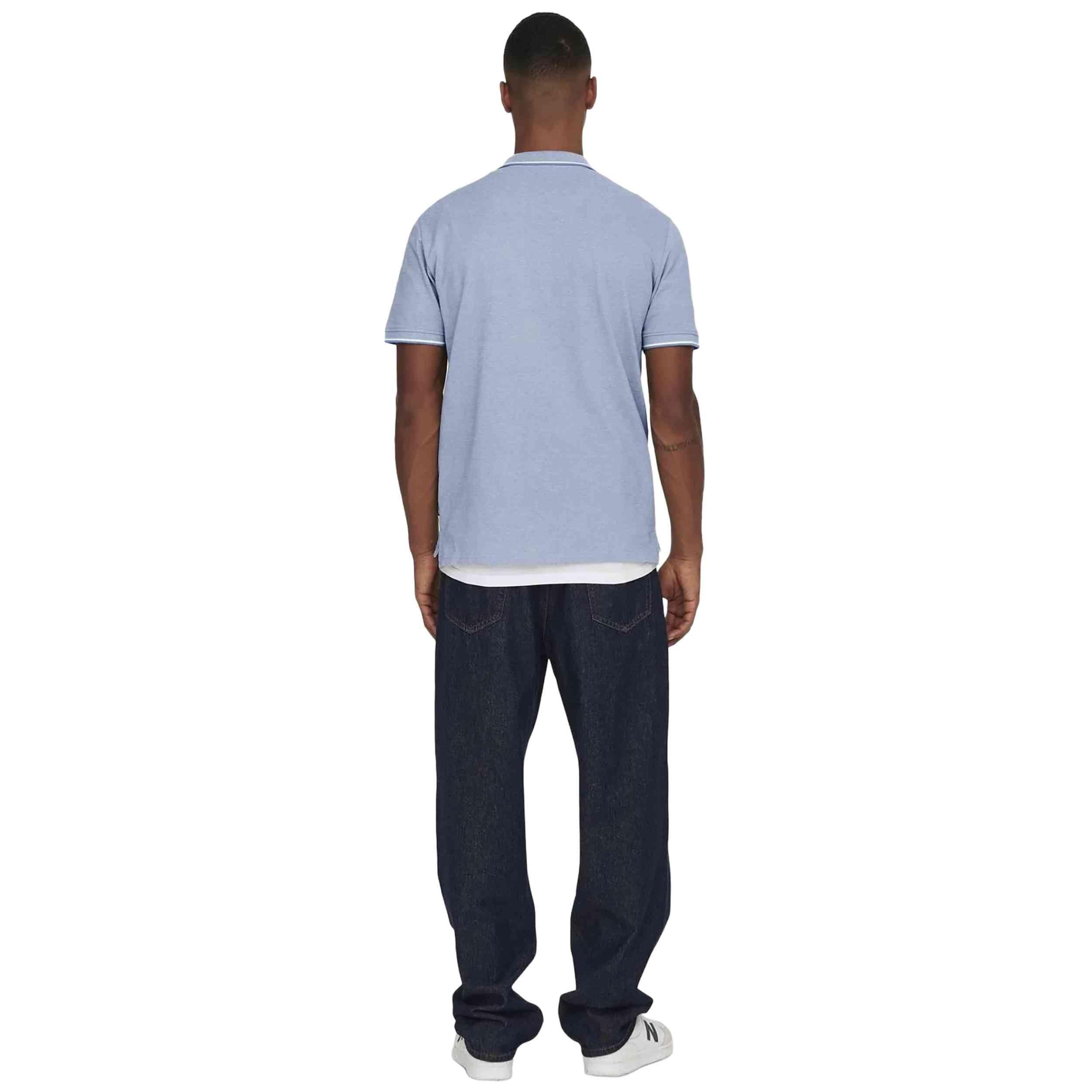 Polo de manga corta Only & sons modelo 22024827 para hombre 3/5