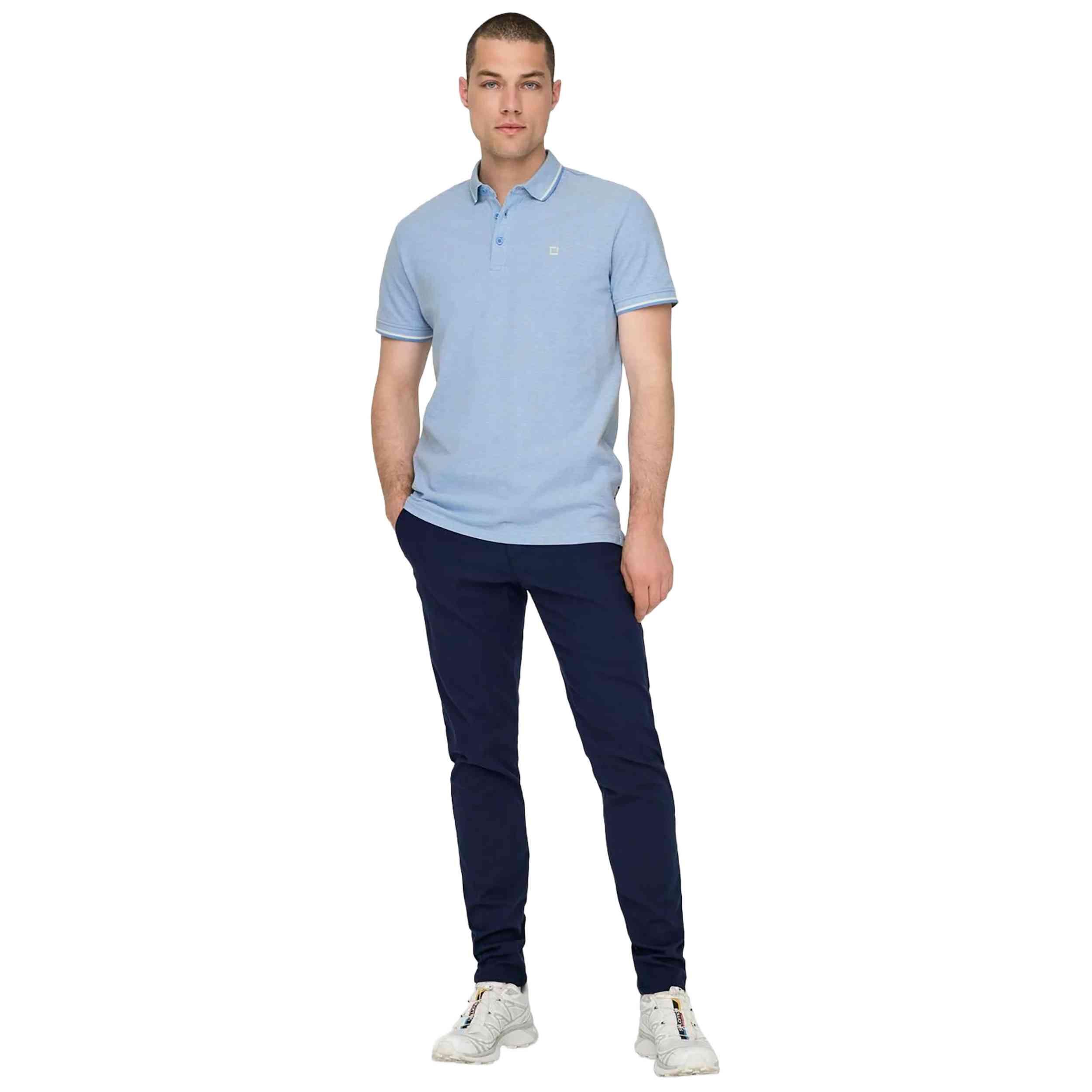 Polo de manga corta Only & sons modelo 22024827 para hombre 4/5