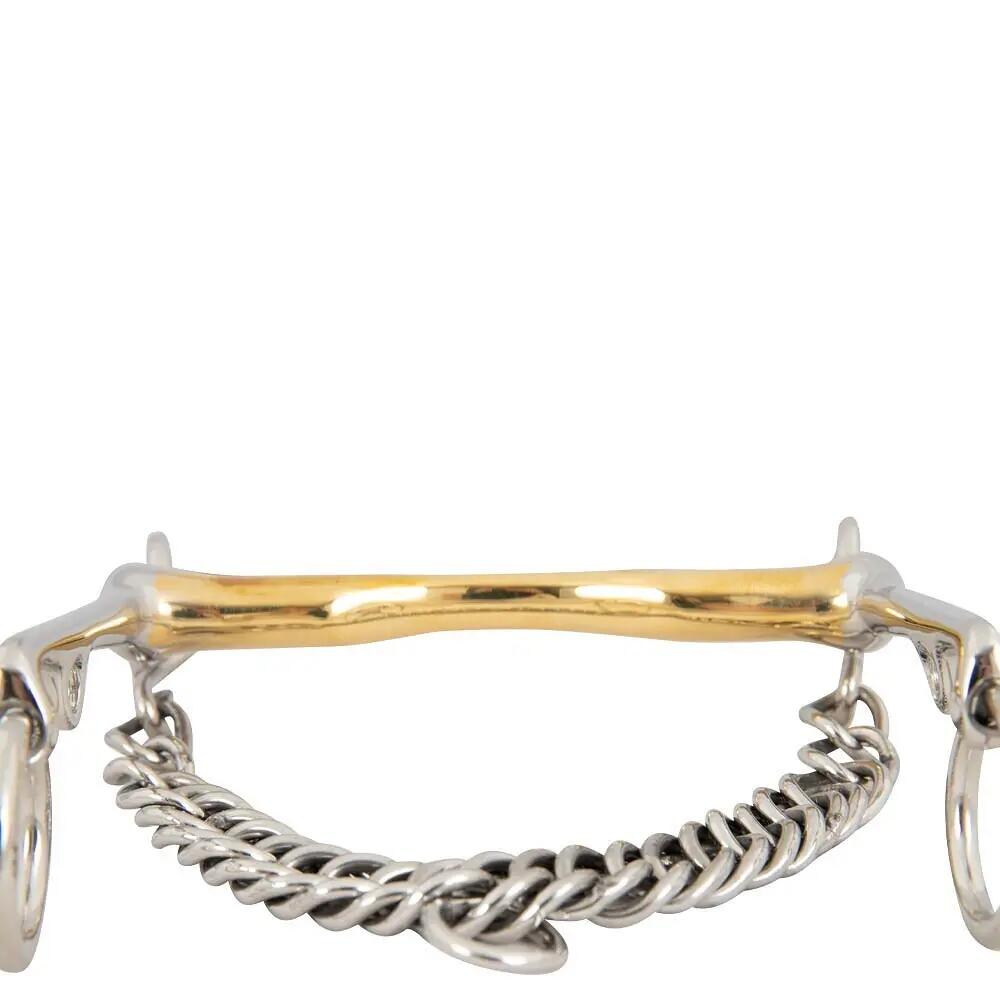 Mors de bride pour cheval BR Equitation Soft Contact 14mm shanks 140mm 2/2