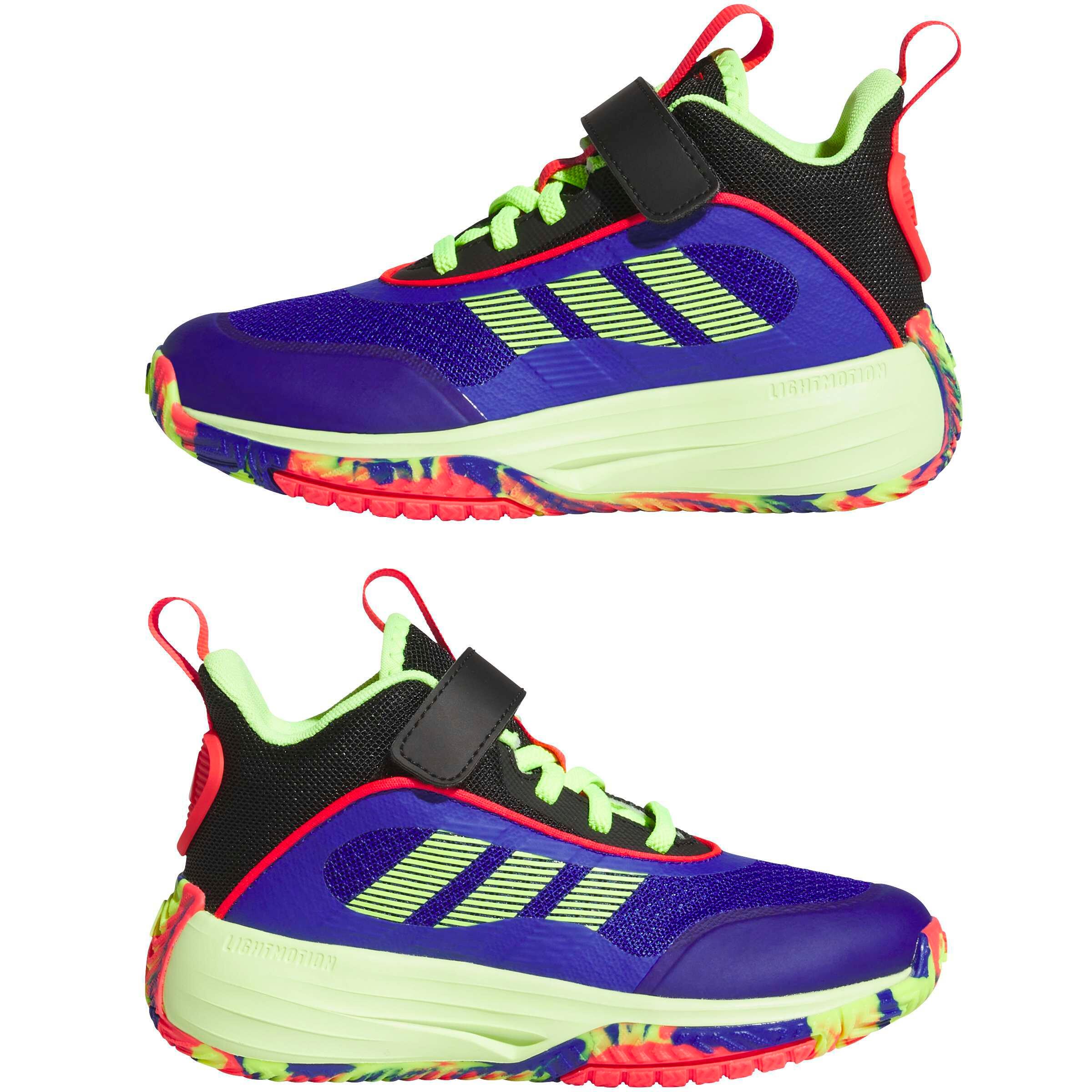 adidas Ownthegame 3.0 Lucid Blue Lemon Black (GS) — foto 2