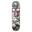 Skateboard Deck Verb Faces Gray 8.75"