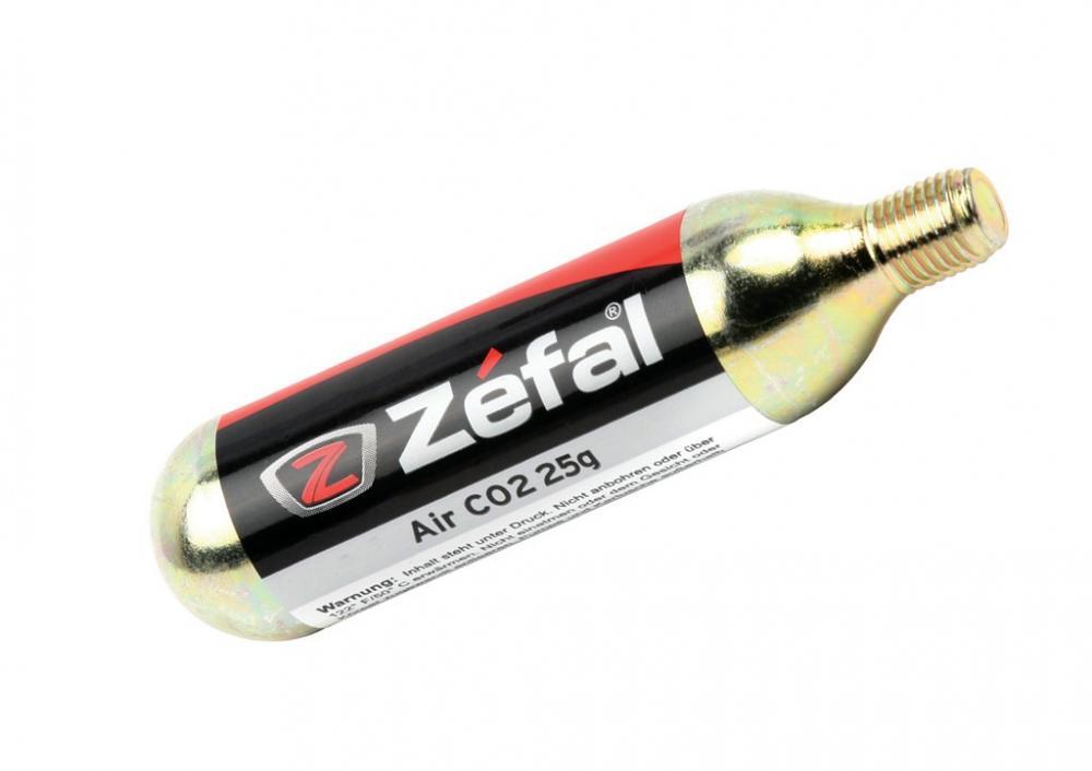 Kit de reparação de 2 cartuchos co2 Zefal Blister 25 G 2/4