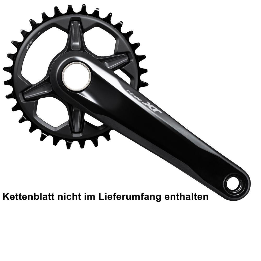 Guarnitura Shimano XT FC-M8100-1 12V (senza corone) 2/3