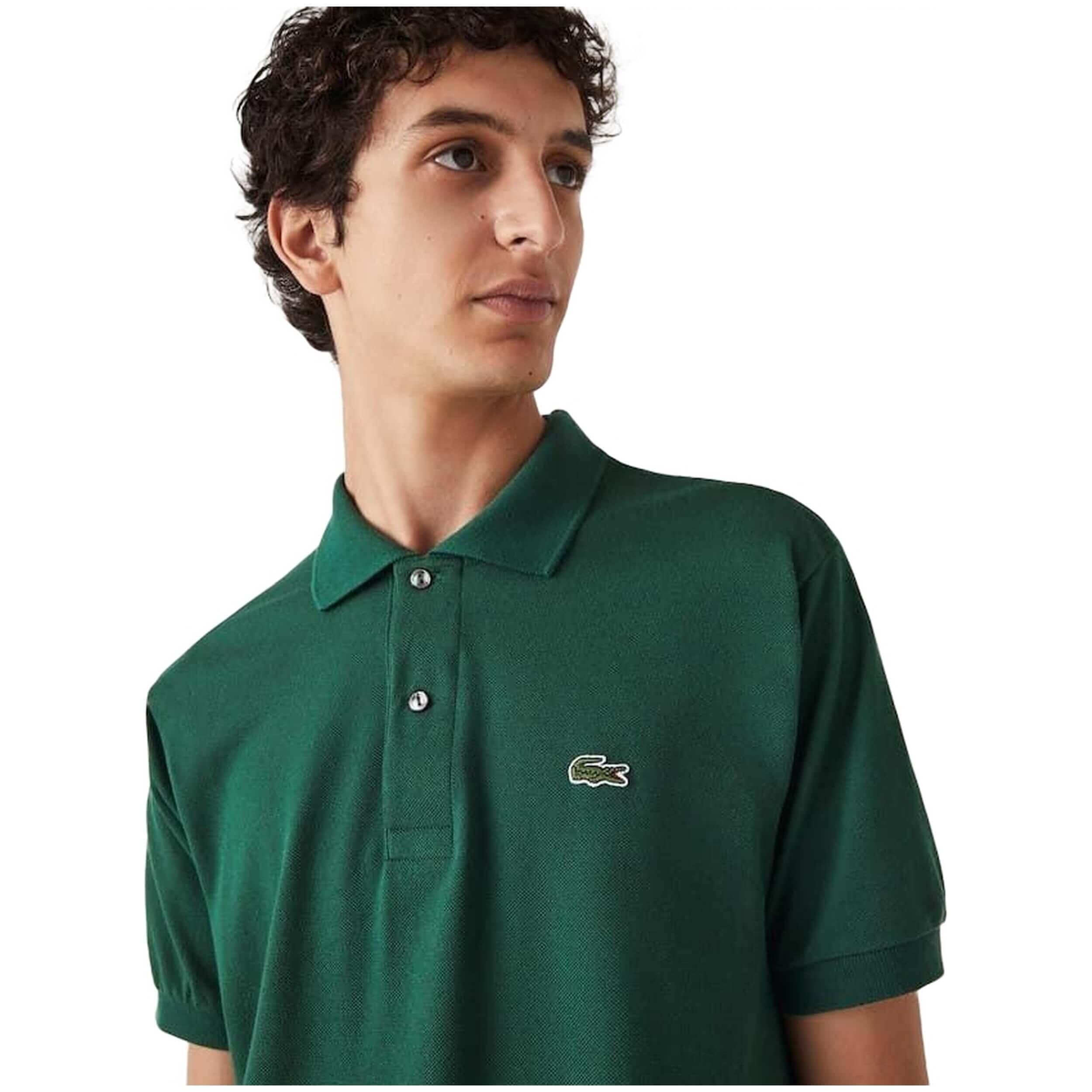 Korte mouw poloshirt Lacoste model PH4012-00-132 voor mannen 3/4