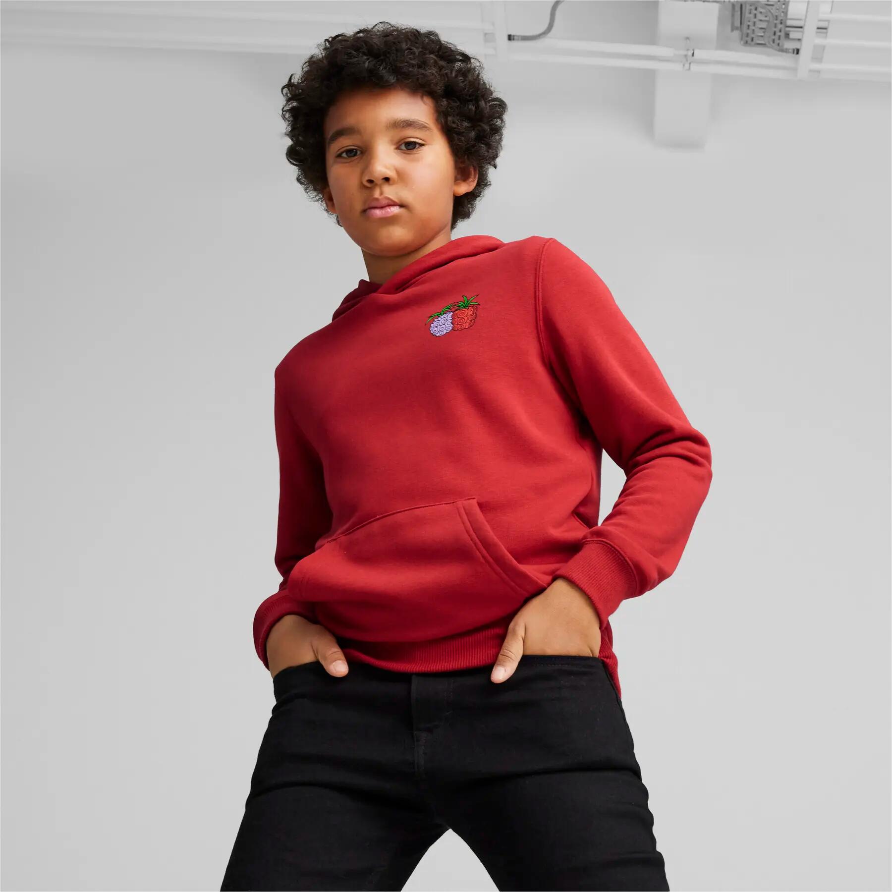 Felpa con cappuccio per bambini Puma X One Piece Graphic 2/7