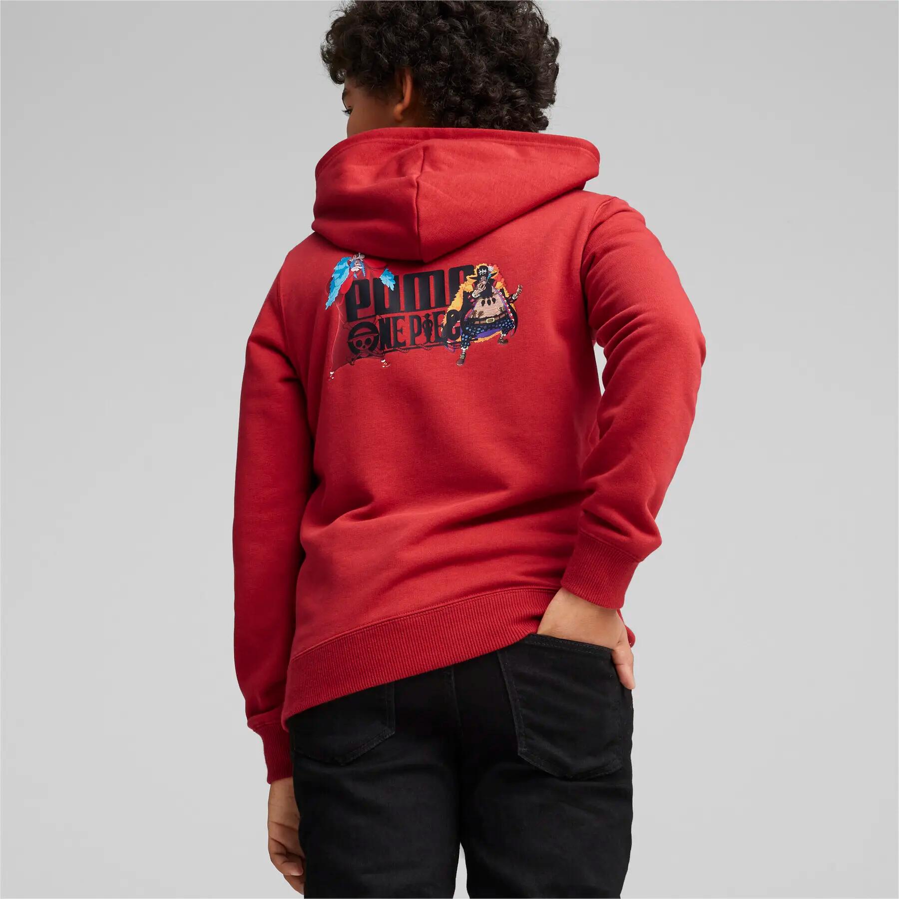 Felpa con cappuccio per bambini Puma X One Piece Graphic 5/7