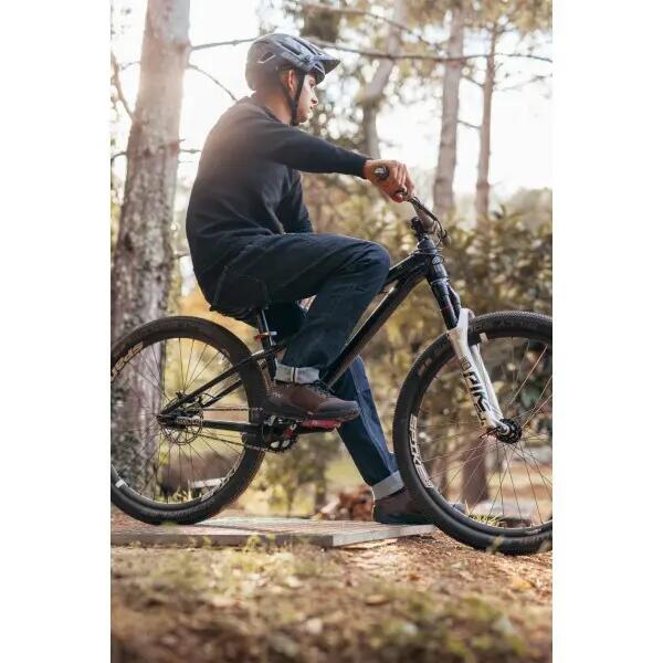 Bluză ciclism mânecă lungă Route Knit Hoodie - negru 3/6