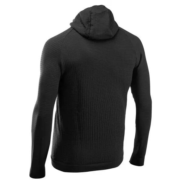Bluză ciclism mânecă lungă Route Knit Hoodie - negru 2/6