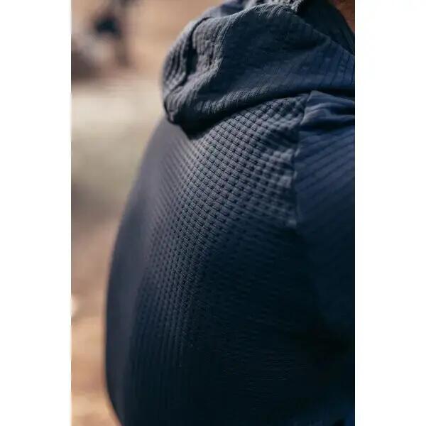 Bluză ciclism mânecă lungă Route Knit Hoodie - negru 5/6