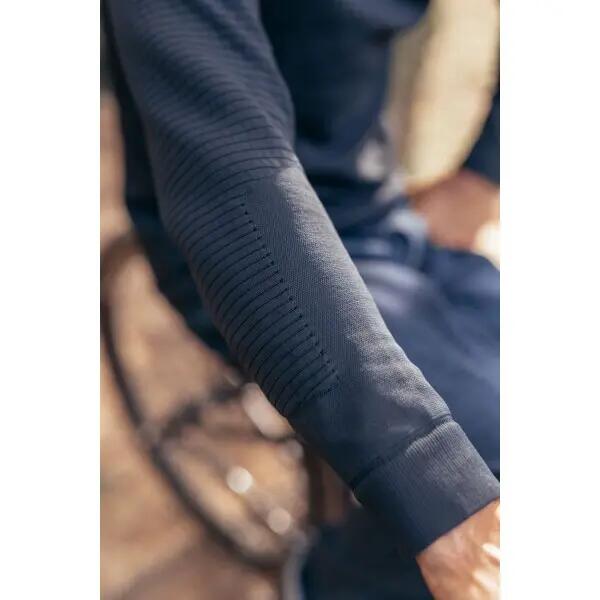 Bluză ciclism mânecă lungă Route Knit Hoodie - negru 6/6