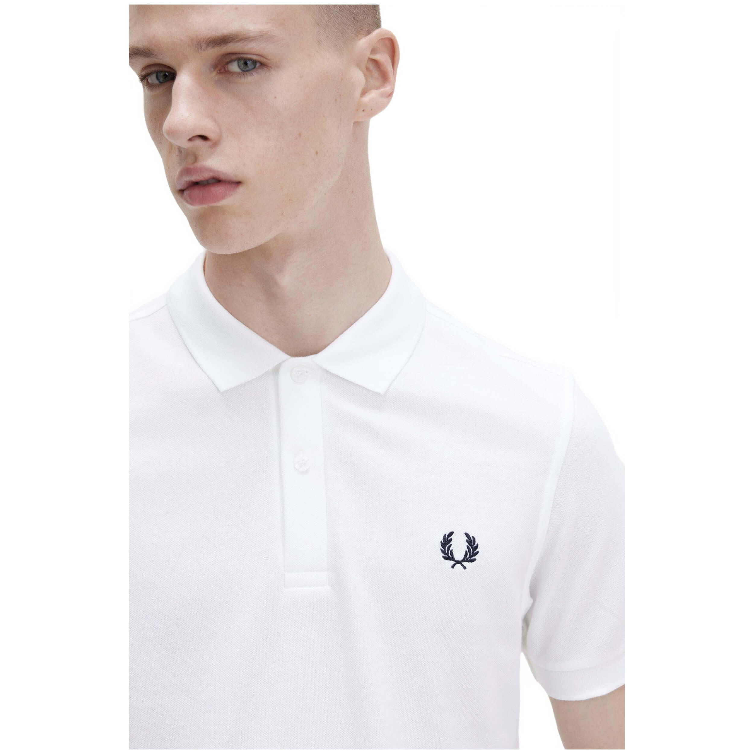 Polo a maniche corte Fred perry modello M6000-100 per uomini 4/5