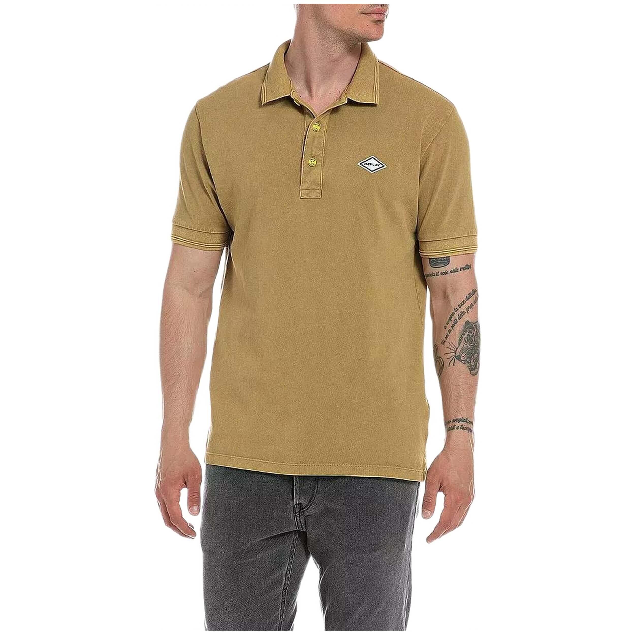Polo de manga corta Replay modelo M3070A00022696M925 para hombre 4/5