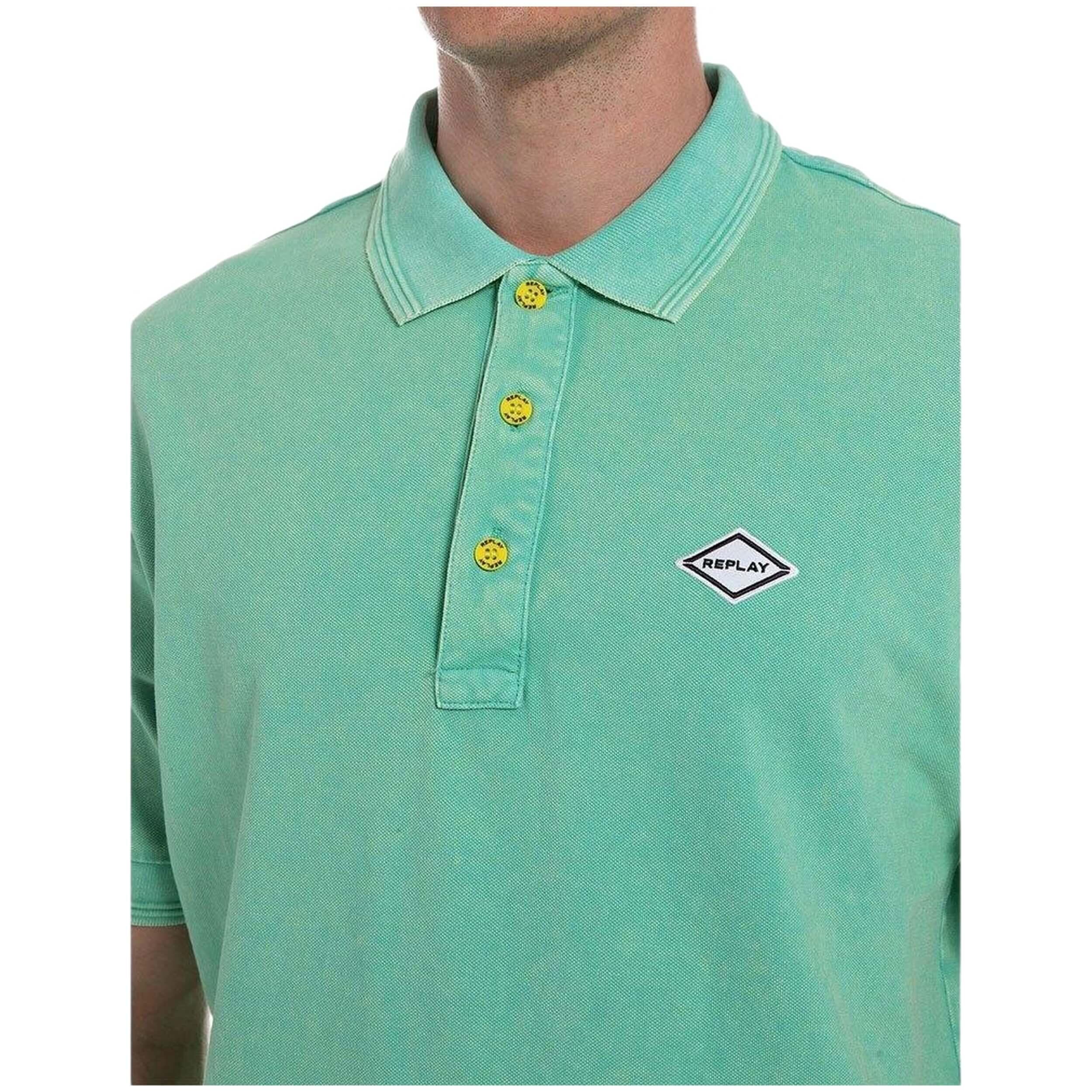 Polo a maniche corte Replay modello M3070A00022696M939 per uomini 3/5