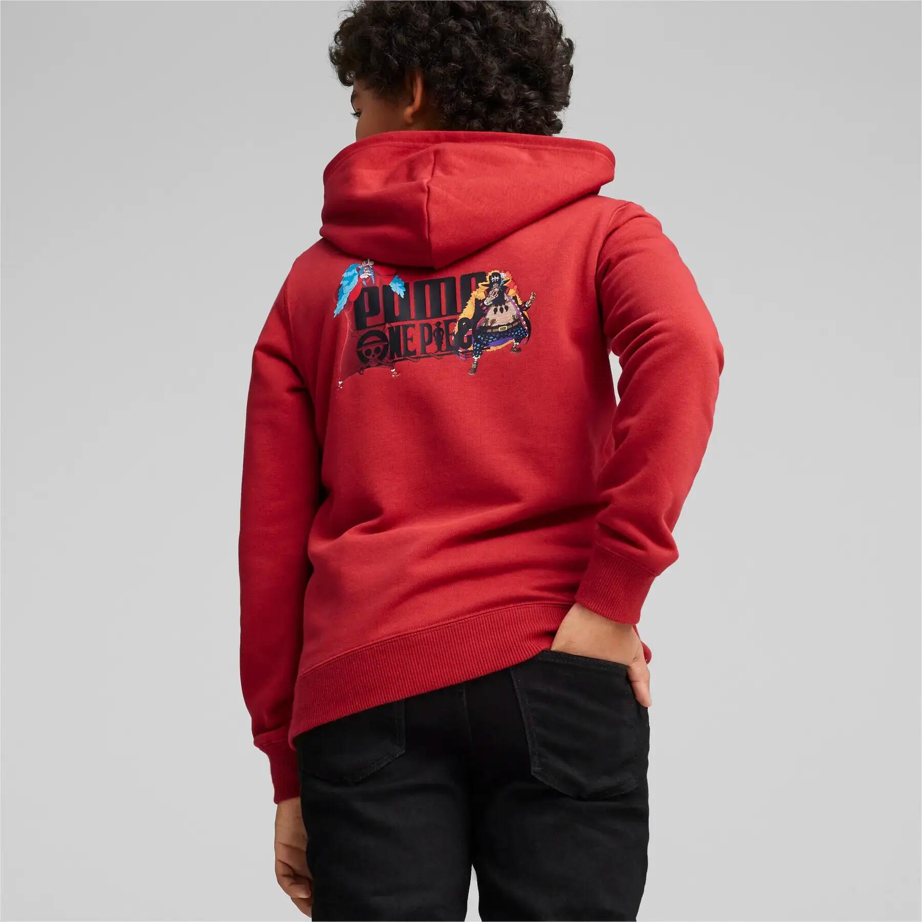 Sudadera con capucha infantil Puma X One Piece Graphic 5/7