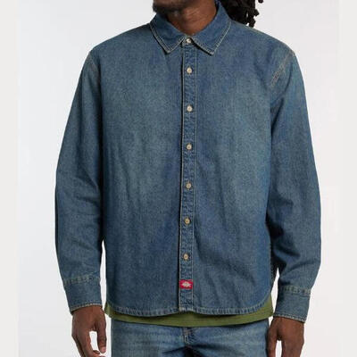 Camicia Dickies Lightweight Denim Khaki