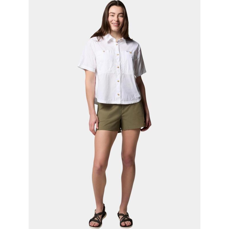 Camasa cu maneci scurte Brea Falls Woven Short Sleeve Shirt femei