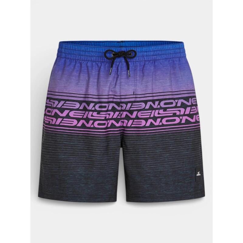 Sorturi de baie pentru barbati O'Neill Logo Stripe 16'' Swimshorts barbati