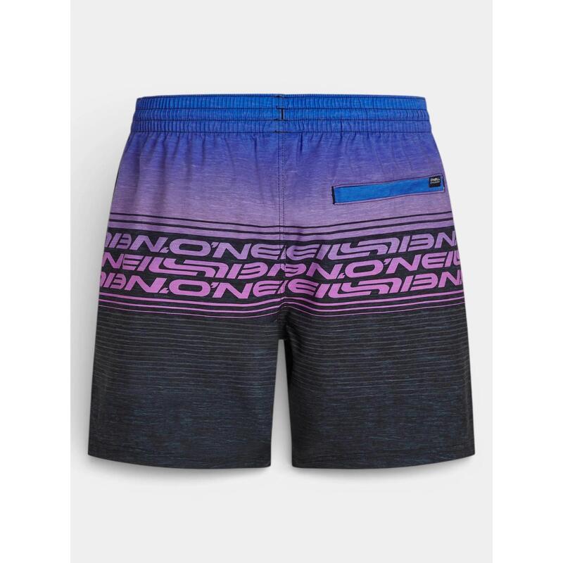 Sorturi de baie pentru barbati O'Neill Logo Stripe 16'' Swimshorts barbati