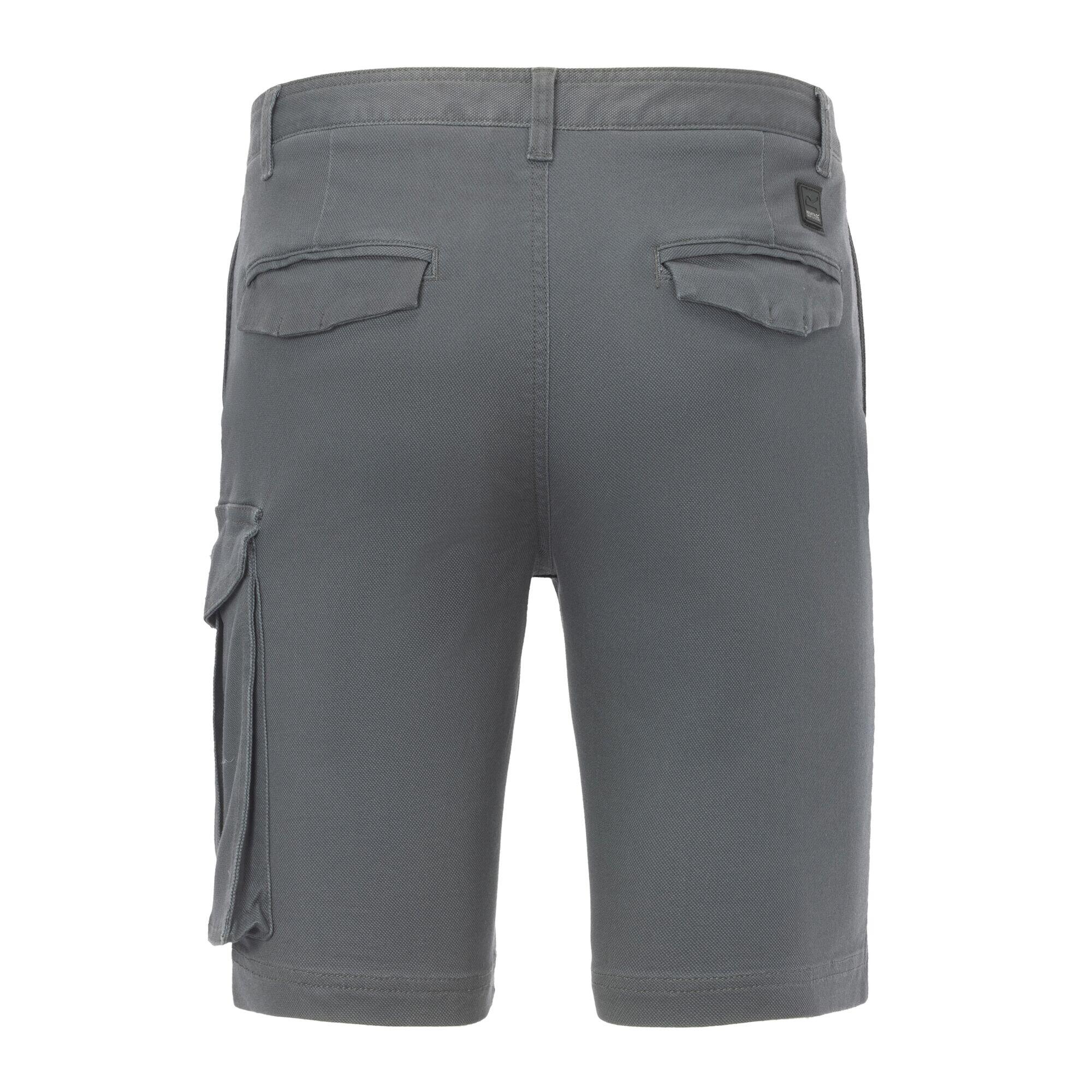 Bendrick Pantaloncini Uomo Regatta Grigio Scuro 2/4