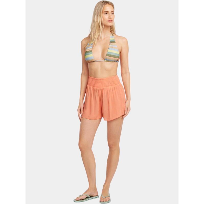 Pantaloni scurti Johnny Smocked Waist Shorts femei