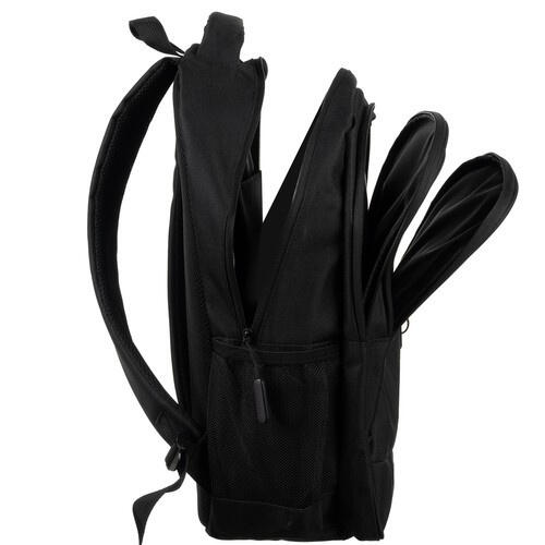 Mochila 22L negra con compartimento para portátil - Reflectores 4/7