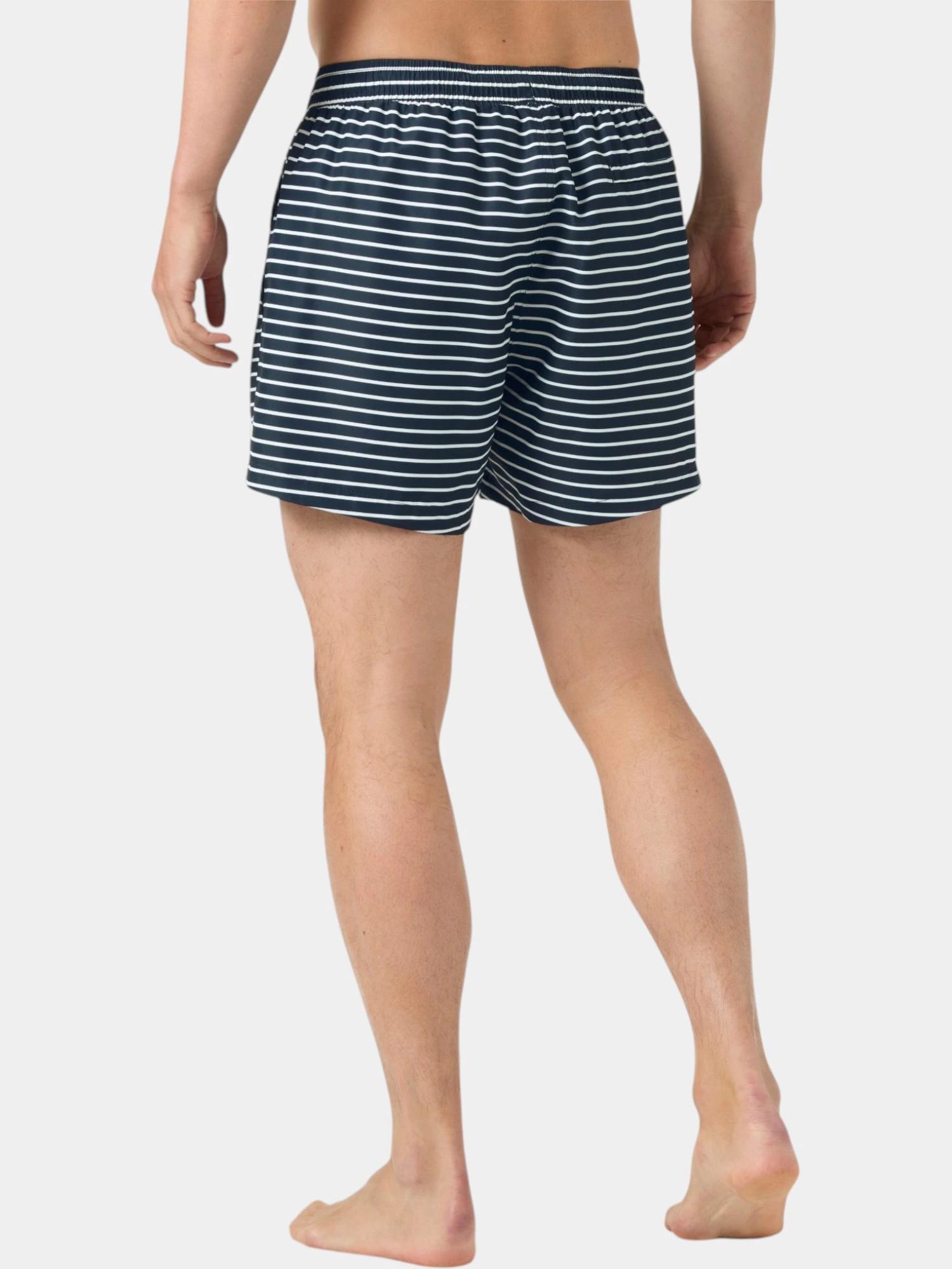 Bañador de Rayas Azul Marino Helly Hansen Men''s Newport Trunk 4.5 2/7