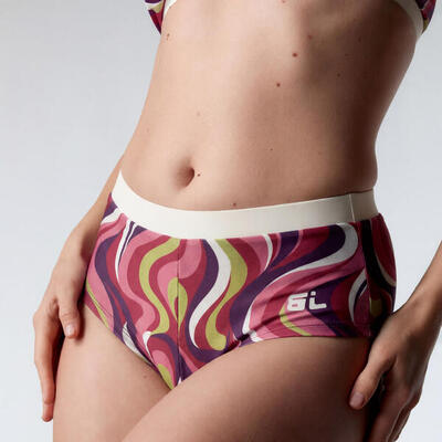 Slip bikini culotte Hiva da donna Black Limba