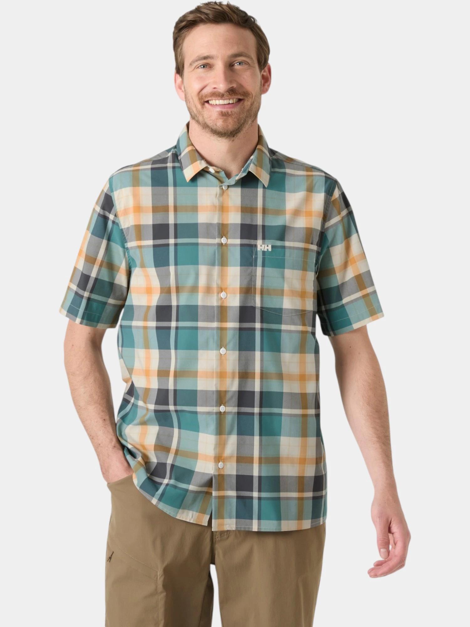 Camasa cu maneci scurte Fjord Qd Ss Shirt 2.0 barbati