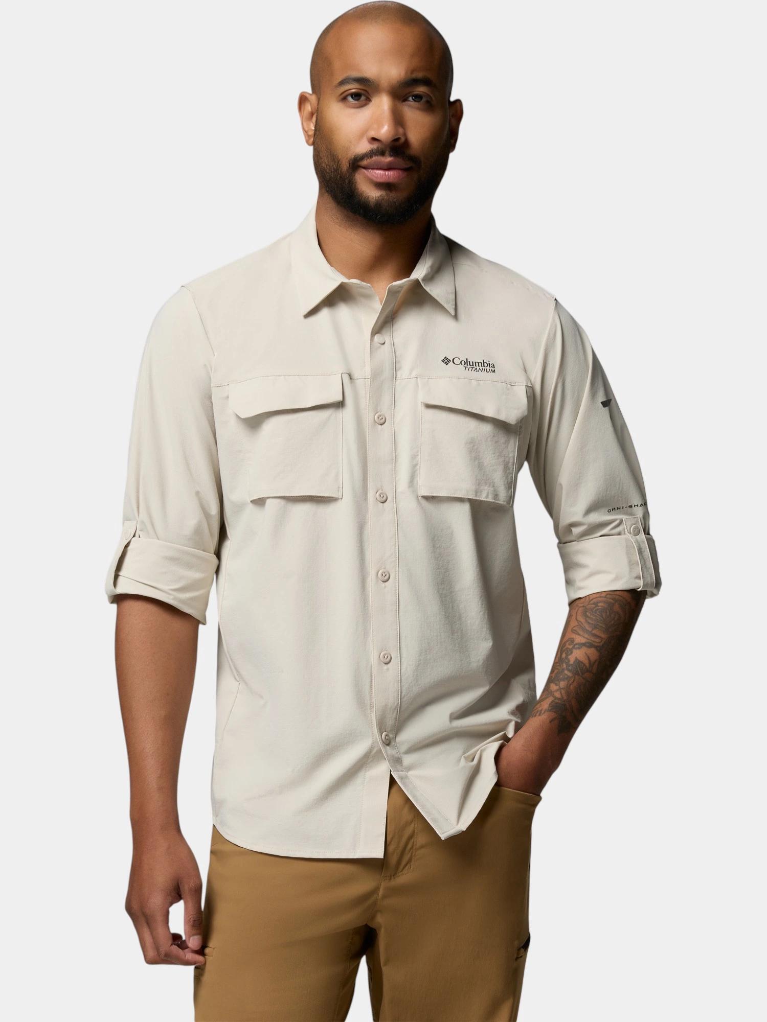 COLUMBIA SILVER RIDGE UTILITY LITE LONG SLEEVE SHIRT CITY