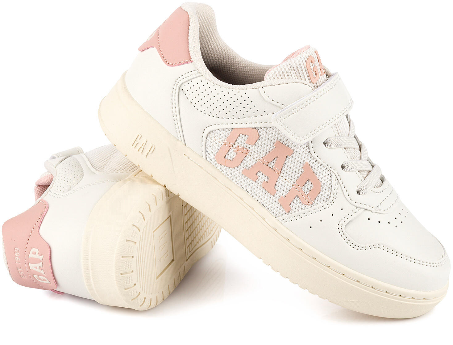 Dziecięce buty sneakersy sportowe ekoskóra na rzep GAP DETROIT 6/7