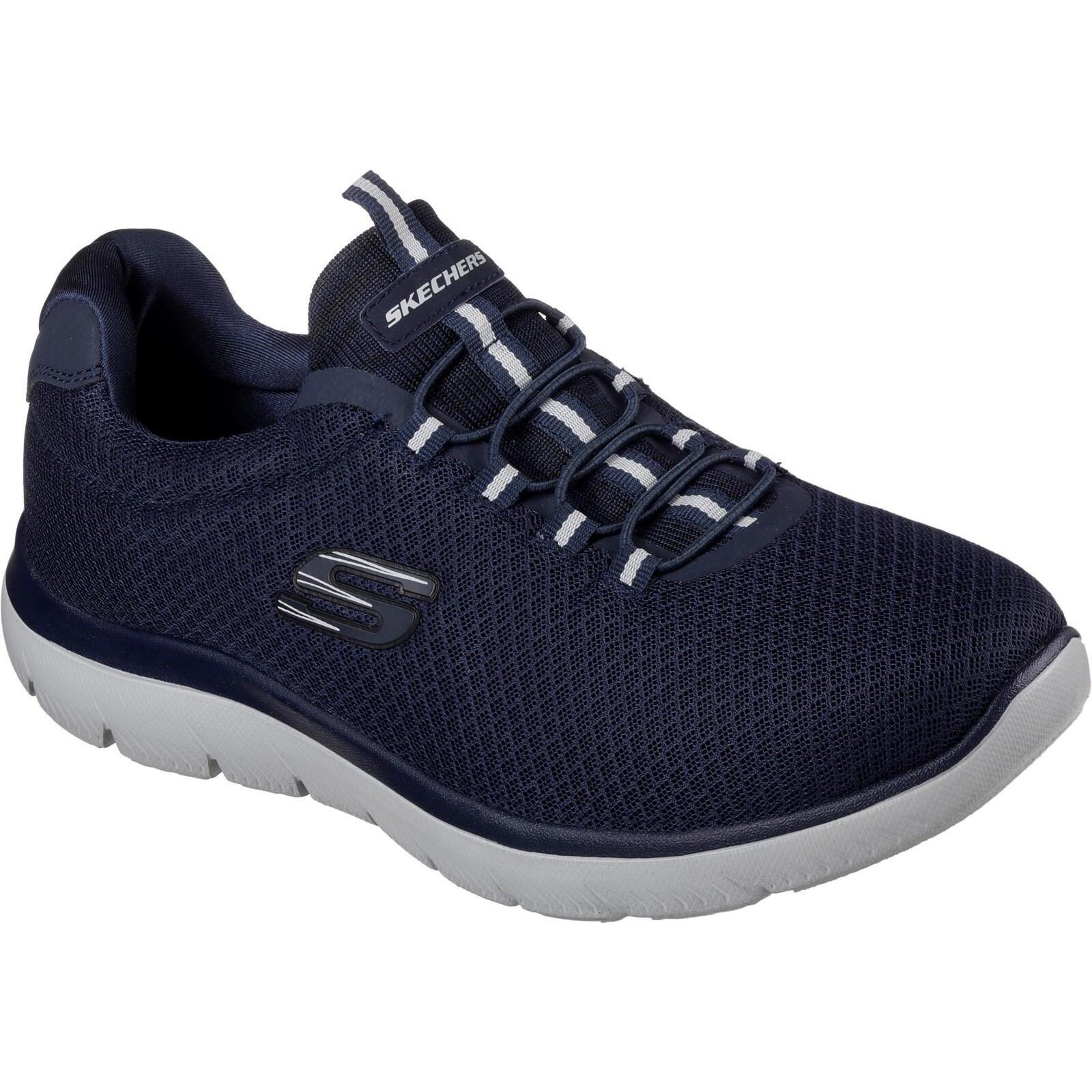 SKECHERS Mens Summits Trainers (Navy)