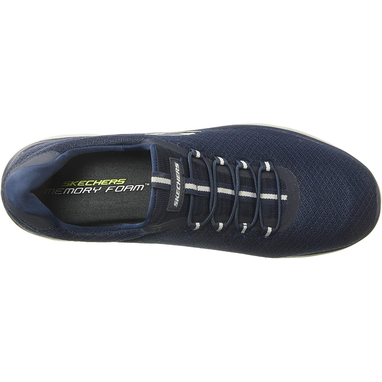 Mens Summits Trainers (Navy) 4/5