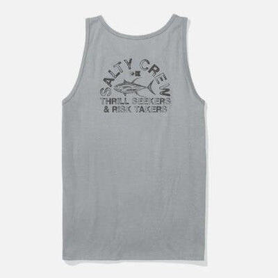 Salty crew stamped green singlet