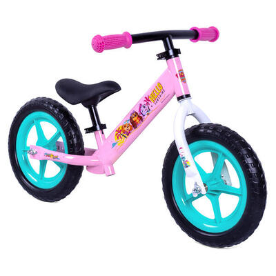 Meisjes-loopfiets met 2 wielen paw patrol, roze