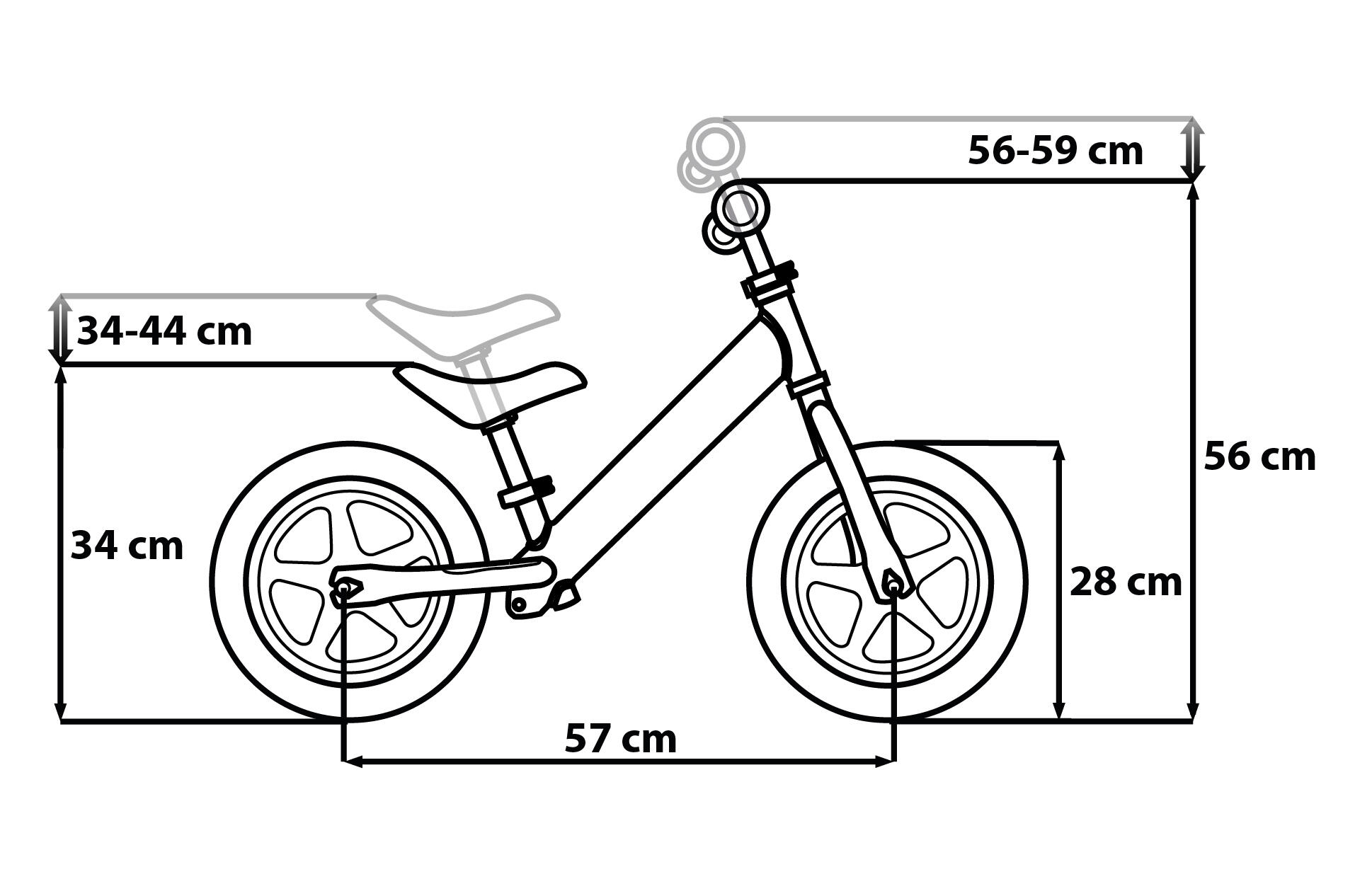 Mädchen-Balancefahrrad mit 2 Rädern Paw Patrol, rosa 5/5