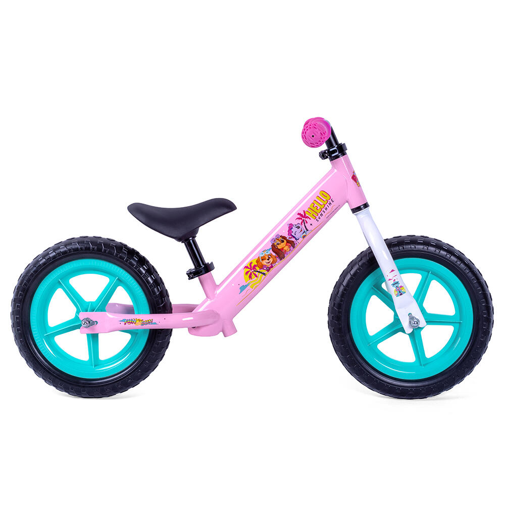 Mädchen-Balancefahrrad mit 2 Rädern Paw Patrol, rosa 2/5