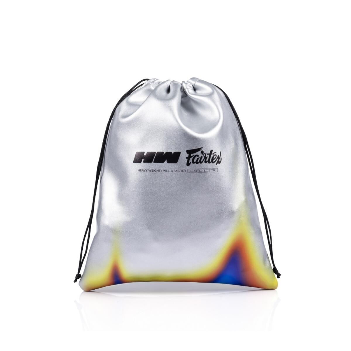 Guanti da boxe Fairtex BGV1C-PLUS x Milli – Argento – 12 oz 3/7