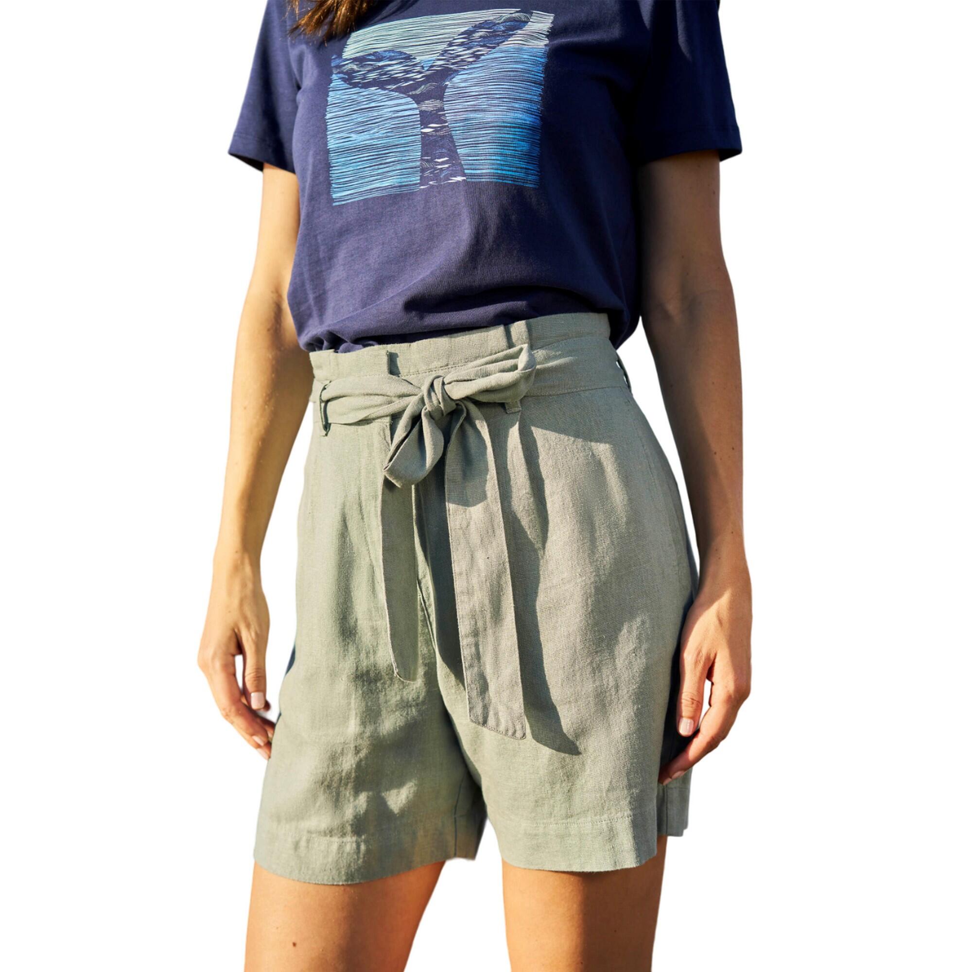 Short OATLEY Femme (Vert Kaki) 3/3