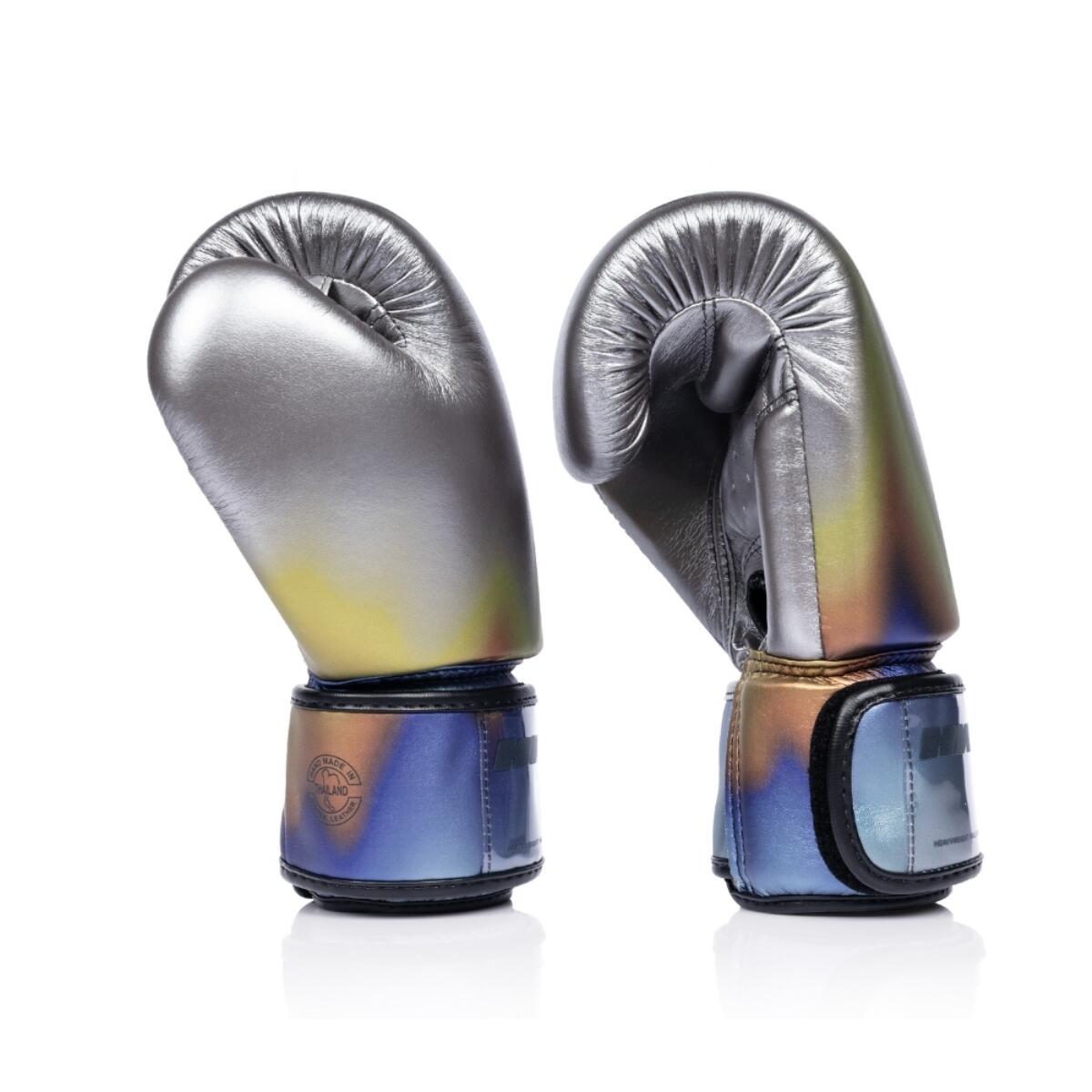 Guanti da boxe Fairtex BGV1C-PLUS x Milli – Argento – 12 oz 4/7