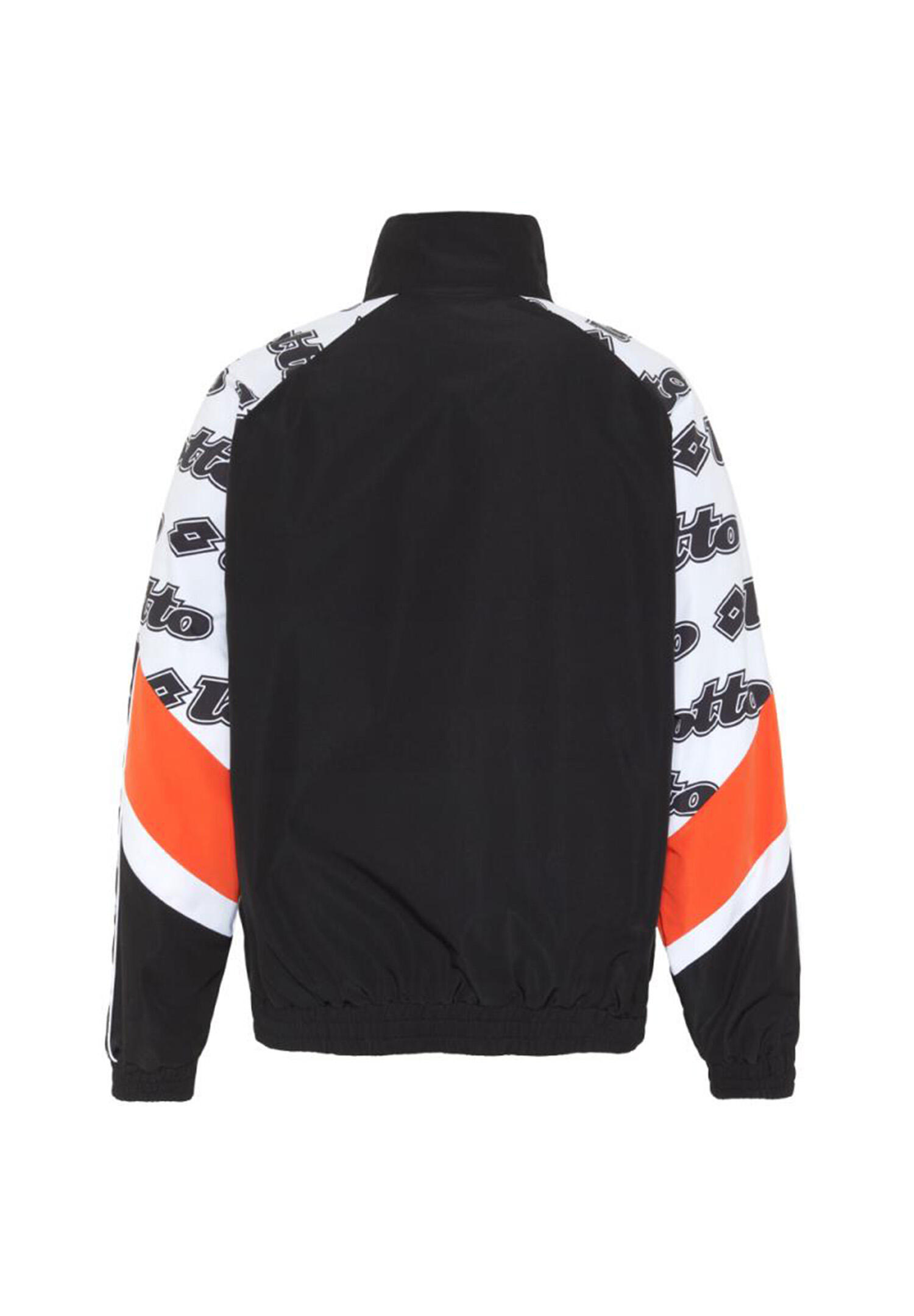 Lotto Herren Trainingsjacke Sportjacke Loose Fit 1325017 Schwarz 4/5