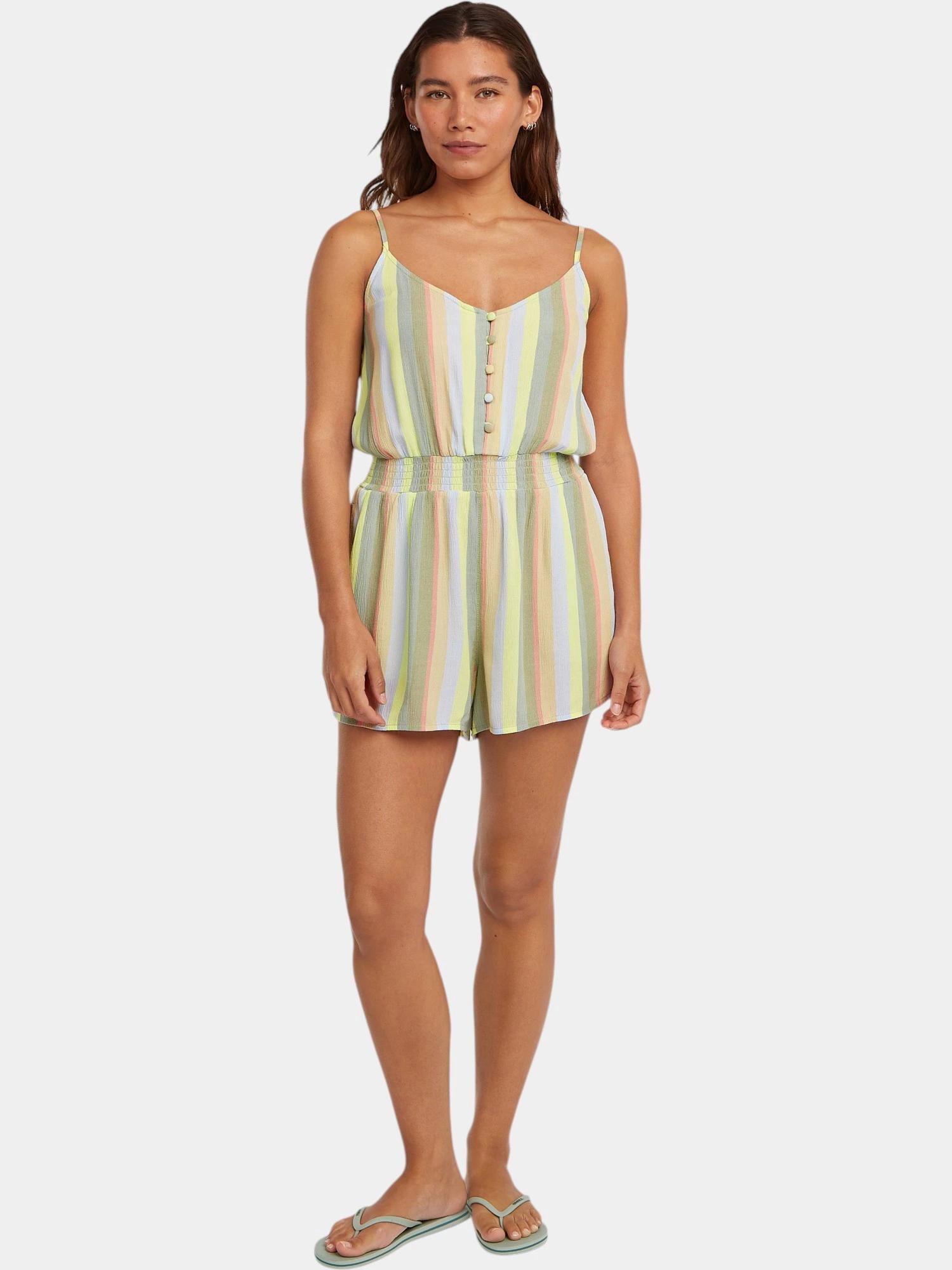 Combinaison Femme Thin Strap Buttoned Romper 5/7