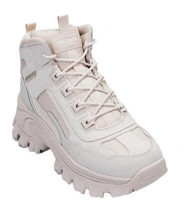 Skechers Buty Damskie Trekkingowe Beżowe Blox - Block Gawkers 38 EU