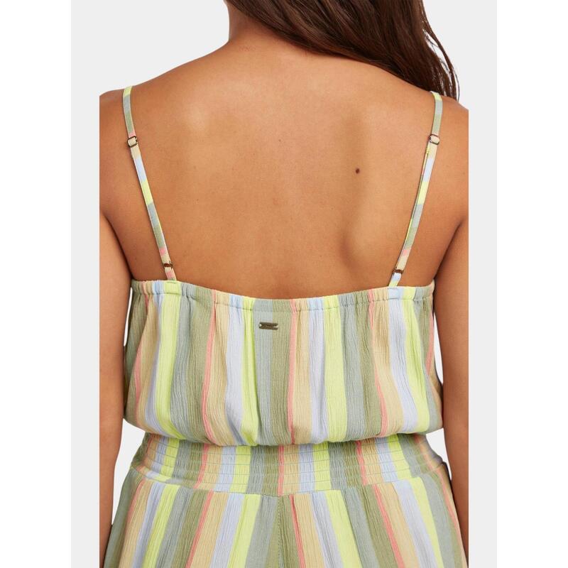 Salopete Thin Strap Buttoned Romper femei
