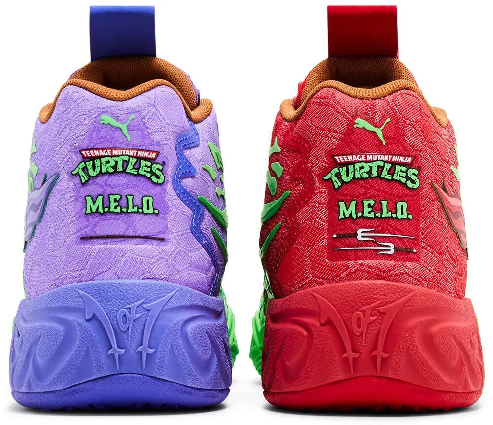 Puma LaMelo Ball MB.04 Teenage Mutant Ninja Turtles Raphael & Donatello 4/5