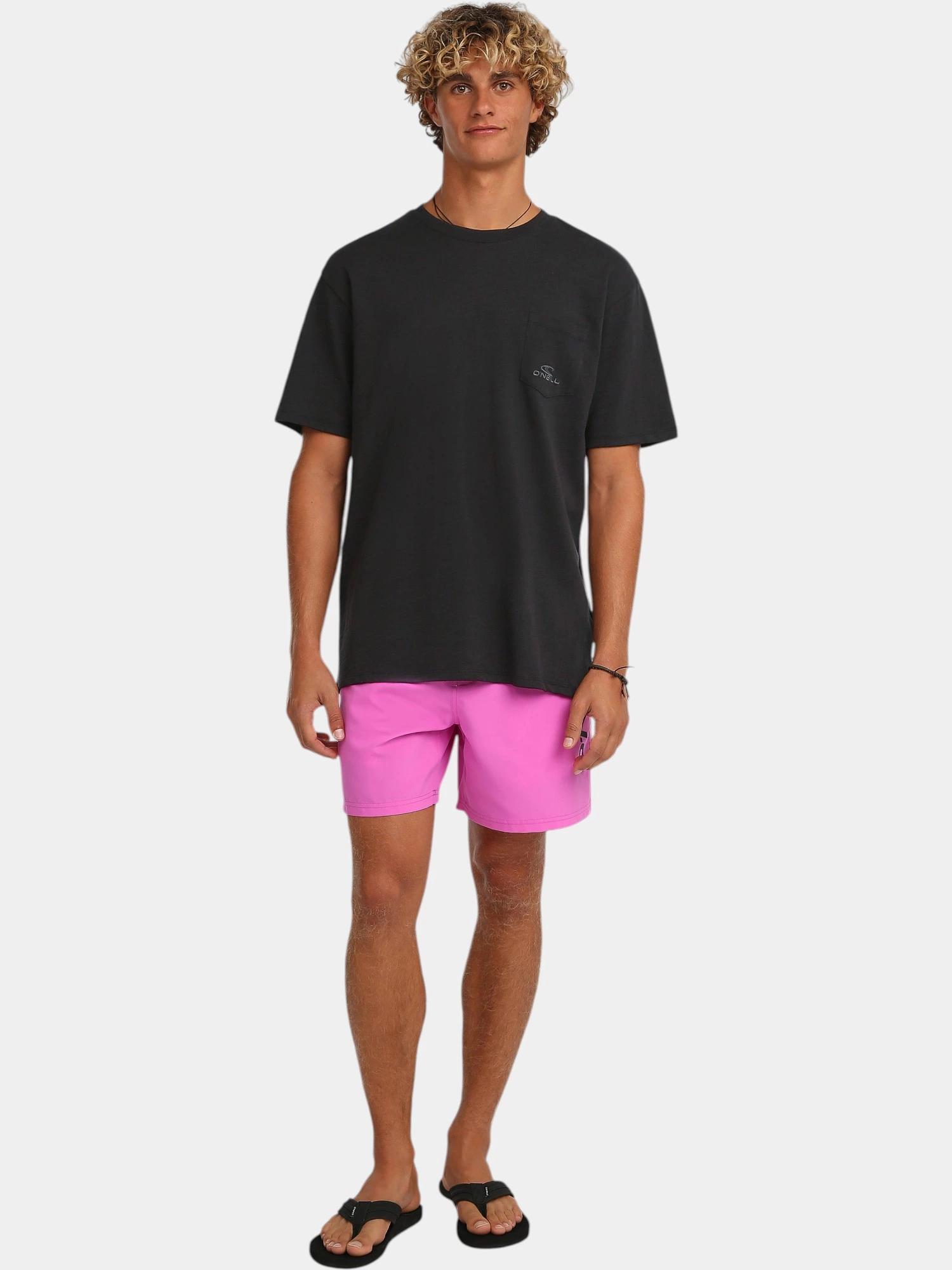 O'NEILL O'Neill Herren T-Shirt Slub Chest Pocket Black Out 3/7